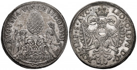 Germany. Augsburg. 1 thaler. 1694. In the name of Leopold I. (Dav-5047). Ag. 29,22 g. This coin is exempt from any export license fee. Almost XF. Est....
