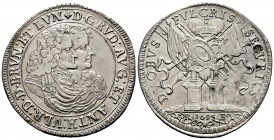 Germany. Brunswick-Wolfenbuttel. Rudolf August and Anton Ulrich. 1 thaler. 1695. RB. (Dav-6395). Ag. 28,85 g. Attractive specimen. This coin is exempt...