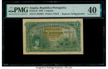 Angola Republica Portuguesa 1 Angolar 14.8.1926 Pick 64 PMG Extremely Fine 40. 

HID09801242017

© 2020 Heritage Auctions | All Rights Reserved