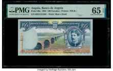 Angola Banco De Angola 100 Escudos 1956 Pick 89a PMG Gem Uncirculated 65 EPQ. 

HID09801242017

© 2020 Heritage Auctions | All Rights Reserved