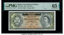 Belize Government of Belize 10 Dollars 1.1.1976 Pick 36c PMG Gem Uncirculated 65 EPQ. 

HID09801242017

© 2020 Heritage Auctions | All Rights Reserved...