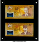 Brunei and Singapore Matching Serial Number 2017 Commemorative 50 Dollars Set with Presentation Case Crisp Uncirculated. 

HID09801242017

© 2020 Heri...