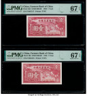 China Farmers Bank of China 1 Yuan 1940 Pick 463 S/M#C290-60 Two Consecutive Examples PMG Superb Gem Unc 67 EPQ (2). 

HID09801242017

© 2020 Heritage...