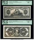 El Salvador Banco Occidental 500 Colones 19.9.1924; ND (1925-29) Pick UNL; 199p Two Front Proofs PCGS Very Choice New 64 (2). 

HID09801242017

© 2020...
