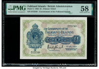 Falkland Islands Government of the Falkland Islands 1 Pound 19.5.1938 Pick 5 PMG Choice About Unc 58. 

HID09801242017

© 2020 Heritage Auctions | All...