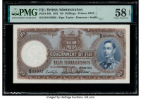 Fiji Government of Fiji 10 Shillings 1.6.1951 Pick 38k PMG Choice About Unc 58 EPQ. 

HID09801242017

© 2020 Heritage Auctions | All Rights Reserved