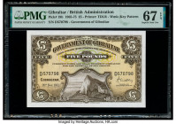 Gibraltar Government of Gibraltar 5 Pounds 20.11.1971 Pick 19b PMG Superb Gem Unc 67 EPQ. 

HID09801242017

© 2020 Heritage Auctions | All Rights Rese...