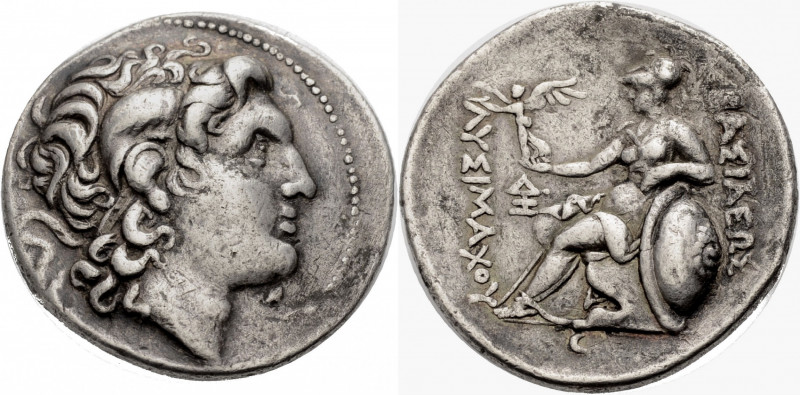 Thrakien. 
Könige von Thrakien. 
Lysimachos, 323-281 v. Chr. Tetradrachmon, La...