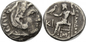 Makedonien. 
Könige von Makedonien. 
Alexander III. der Grosse, 336-323 v. Chr. Drachme, postum, 310-301 v. Chr. Lampsakos, unter Antigonos Monoptha...