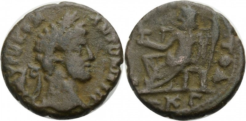 Ägypten. 
Alexandria. 
Commodus, 180-192. Tetradrachmon, Billon, Jahr 23 182-1...