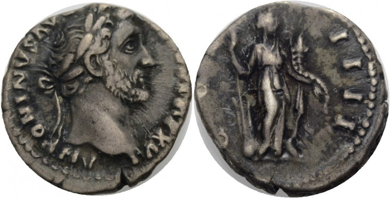 Kaiserzeit.
Hadrianus, 117-138. Denar, ca. 133-135 Drap. Büste n. r. HADRIANVS ...
