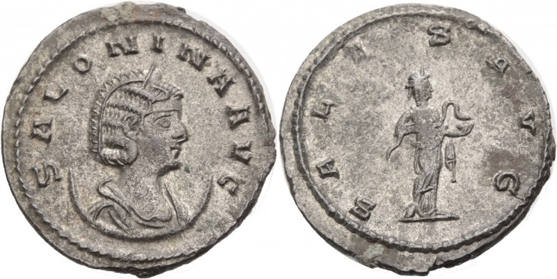 Kaiserzeit. 
Salonina, Gattin des Gallienus, 253-268. Antoninian. Antiochia. Bü...