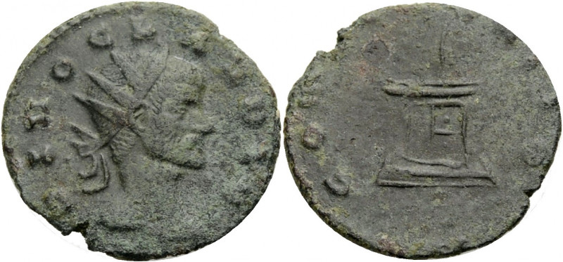 Kaiserzeit. 
Claudius II. Gothicus, 268-270. Antoninian, nach 270 Postum. Maila...