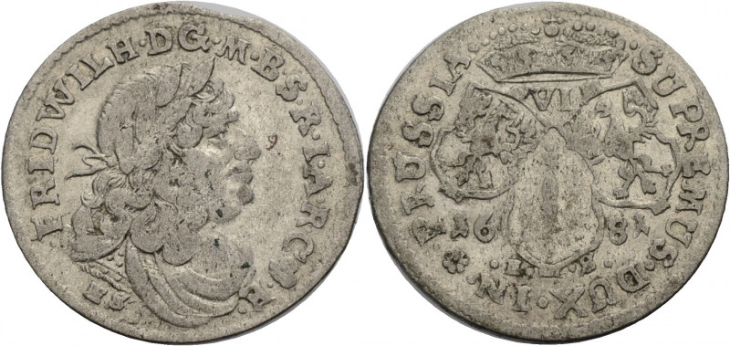 Brandenburg/-Preussen, Markgrafschaft, seit 1701. 
FRIEDRICH WILHELM I., "der G...