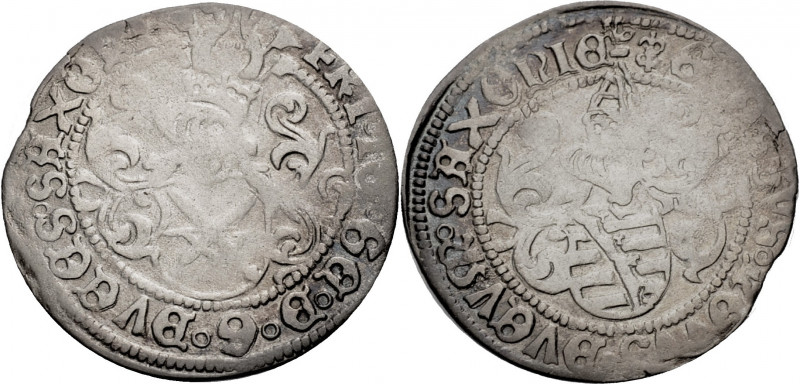 Sachsen/-Kurfürstentum und Herzogtum gemeinsam. 
FRIEDRICH III. DER WEISE, JOHA...