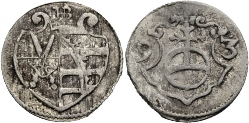 Sachsen/-Alb. Linie, Kurfürstentum nach 1547. 
CHRISTIAN II., JOHANN GEORG I. u...