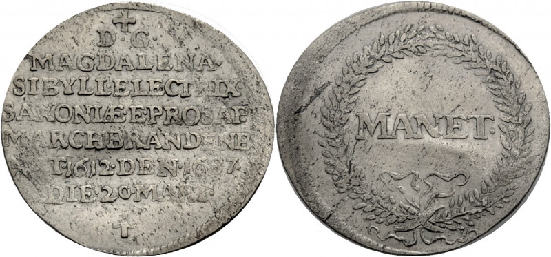 Sachsen/-Alb. Linie, Kurfürstentum nach 1547. 
JOHANN GEORG III., 1680-1691. Gr...