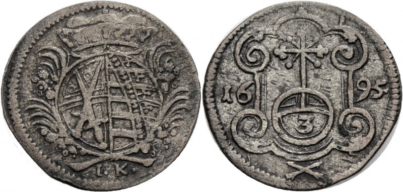 Sachsen/-Alb. Linie, Kurfürstentum nach 1547. 
FRIEDRICH AUGUST I., 1694-1733. ...