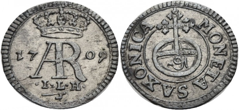 Sachsen/-Alb. Linie, Kurfürstentum nach 1547. 
FRIEDRICH AUGUST I., 1694-1733. ...