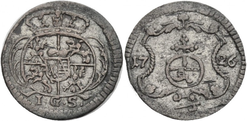 Sachsen/-Alb. Linie, Kurfürstentum nach 1547. 
FRIEDRICH AUGUST I., 1694-1733. ...