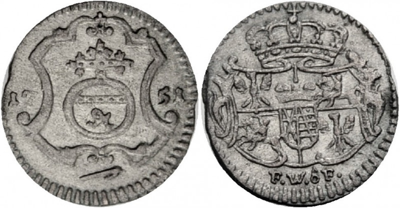 Sachsen/-Alb. Linie, Kurfürstentum nach 1547. 
FRIEDRICH AUGUST II., 1733-1763....
