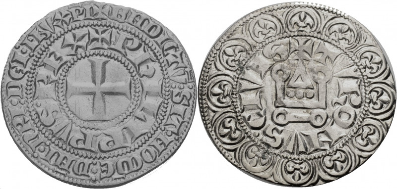 Frankreich/-Königliche Münzen. 
PHILIPPE IV LE BEL, 1285-1314. Gros tournois à ...