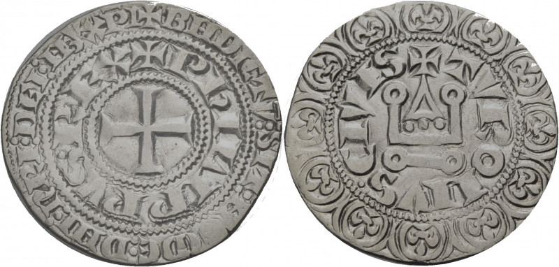 Frankreich/-Königliche Münzen. 
PHILIPPE IV LE BEL, 1285-1314. Gros tournois à ...