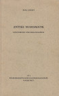 Allgemeine Numismatik. 
CHRIST, K. Antike Numismatik: Einführung und Bibliographie. Darmstadt, 1967. 107 S. Broschiert. Besitzername auf dem inneren ...