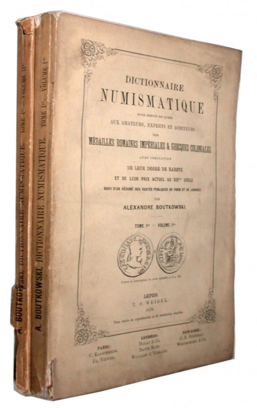 Römische Provinzprägungen. 
BOUTKOWSKI, A. Dictionnaire Numismatique pour servi...