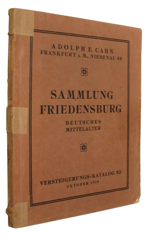Auktionskataloge. 
CAHN, ADOLPH E., Frankfurt am Main. Auktion 52 vom 27. 10. 1...