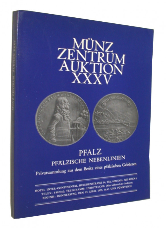 Auktionskataloge. 
MÜNZ ZENTRUM, Köln. Auktion 35 vom 19. 4. 1979. Slg. Memmesh...