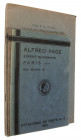 Auktionskataloge. 
PAGE, ALFRED, Paris. Auktion vom 18. 11. 1929. Coll. Madame S. Antike, Mittelalter, Frankreich. 30 S. mit 562 Nrn. Dazu: Verkaufsk...