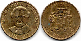 Jamaica $5 Dolares 1993 Bustamante 1884-1977