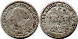 Colombia. Estados Unidos de Colombia 1/2 Decimo 1869 Medellin