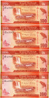 Sri Lanka 3 Pzs. 100 Rupees 2015