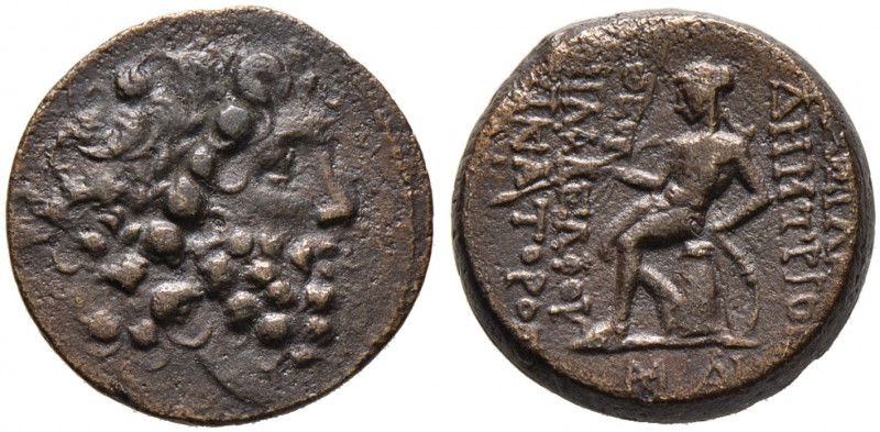 Syria. Königreich der Seleukiden. 
Demetrios II., 1. Regierung 145-141 v. Chr. ...