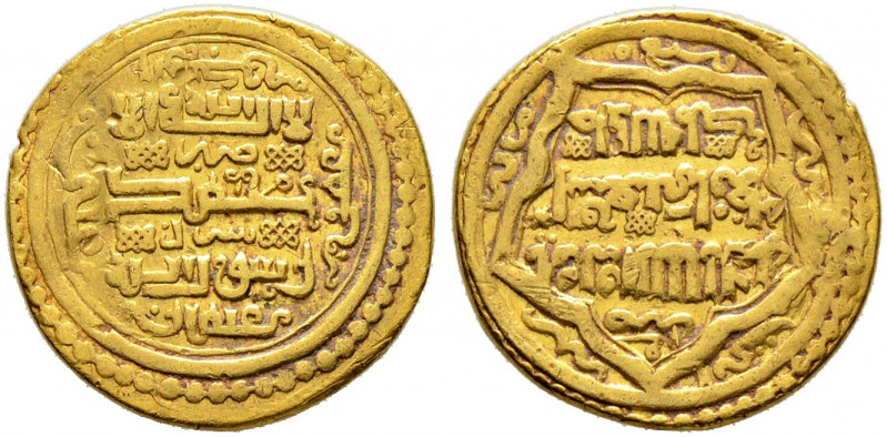 Ilkhaniden in Persien. Abu Sa'id AH 716-736/AD 1316-1335. 
Gold-Dinar 722 AH -S...