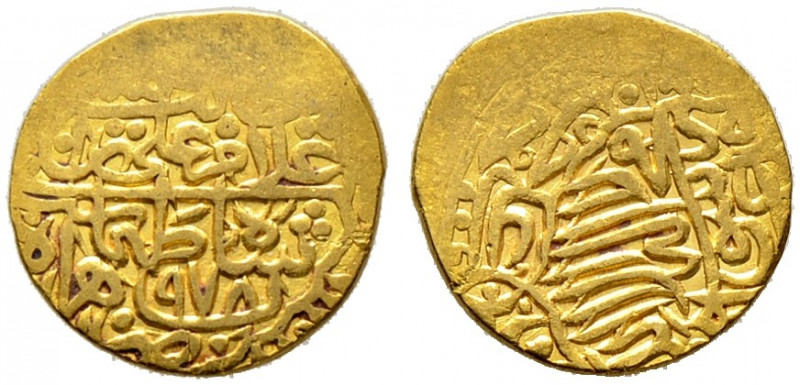Safawiden in Persien. Tahmasp I. AH 930-984/AD 1524-1576. 
1/2 Mithqal AH 978 -...