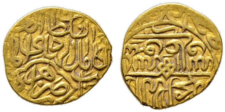 Safawiden in Persien. Tahmasp I. AH 930-984/AD 1524-1576. 
1/4 Mithqal -Herat-....