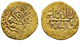 Safawiden in Persien. Tahmasp I. AH 930-984/AD 1524-1576. 
1/4 Ashrafi -Herat-. Ein zweites, ähnliches Exemplar. 1,00 g sehr schön