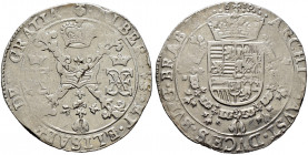 Belgien-Brabant. Albert und Isabella 1598-1621. 
Patagon 1616 -Brüssel-. Delm. 256, Dav. 4432, Vanhoudt 619. kleine Schrötlingsfehler und Prägeschwäc...