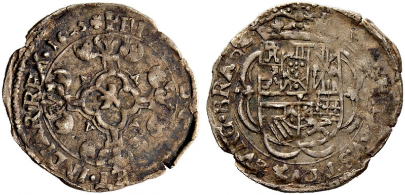Belgien-Brabant. Philipp IV. von Spanien 1621-1665. 
3 Stuiver (oder Patards) 1...