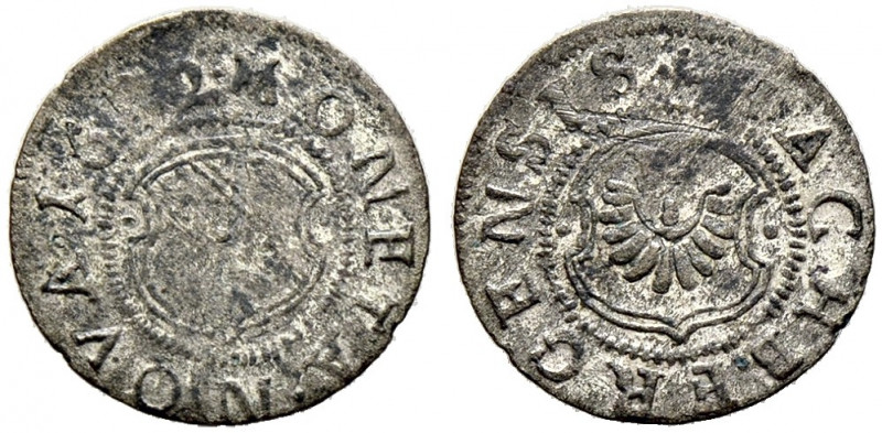 Baden-Durlach. Georg Friedrich 1604-1622. 
Kipper-8 Pfennig (ohne Wertbezeichnu...