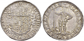 Braunschweig-Wolfenbüttel. Heinrich Julius 1589-1613. 
Taler 1604 -Goslar oder Zellerfeld-. Wilder Mann. Welter 645B, Dav. 6285. leichte Tönung, mini...