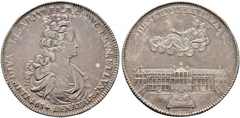 Braunschweig-Wolfenbüttel. Anton Ulrich, allein 1704-1714. 
Taler 1704 -Braunsc...