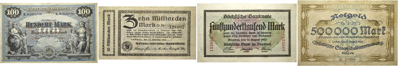 Konvolut. Sammlung von ca. 95 diversen "Länderbanknoten", beginnend 1890 bis 192...