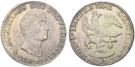 MESSICO. Augustín I Iturbide, 1822-1823. 8 Reales 1823, Città del Messico. Ar gr. 26,91 BW 166.8; KM#310. Delicata patina. q. SPL