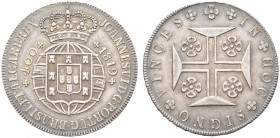 PORTOGALLO. Joannes VI, 1816-1826. 400 Reis 1819, Lisbona. Ar gr. 15,07 KM#358; Gom. 12.02. q. FDC