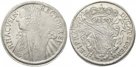 RAGUSA. Repubblica, 1358-1808. Tallero Rettorale 1773 D-M. Ar gr. 28,24 Simile a precedente. Dav. 1639; CNI 355var.
 Graffi al rv. BB