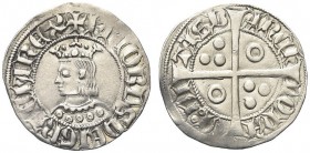 SPAGNA. Jakob II, 1327-1335. Croat, zecca di Barcellona. Ar gr. 3,19 Cayon 1722. Bel BB